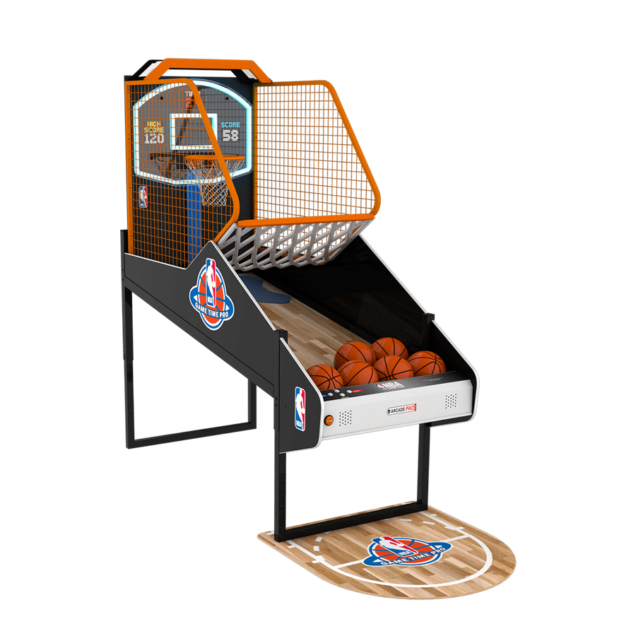 ICE NBA GameTime Pro Basketball Arcade Game Cabinet