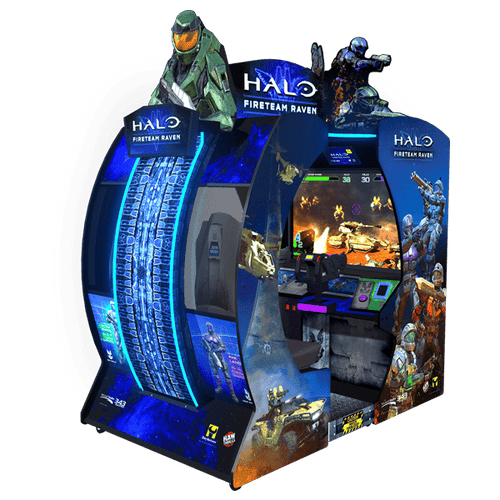 Raw Thrills Halo Fireteam Raven Arcade Game Cabinet
