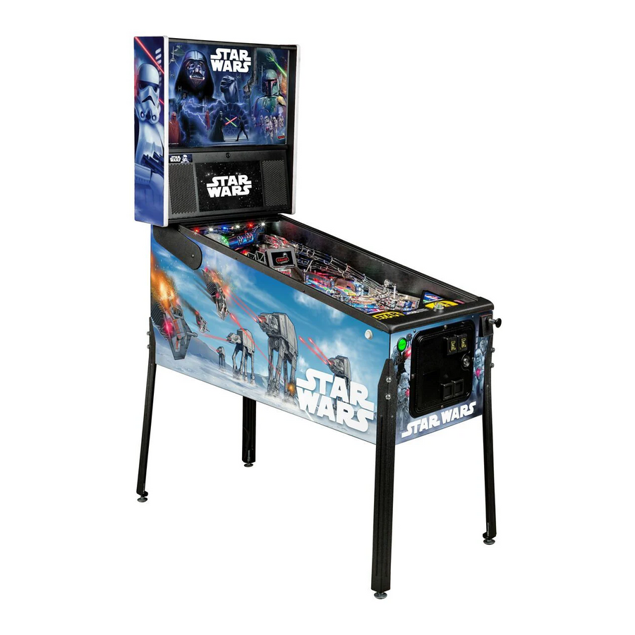 Stern Pinball Star Wars Premium Pinball Machine Arcade Cabinet