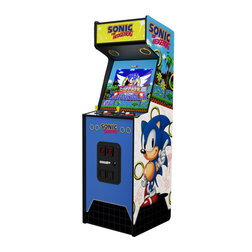 Arcade1Up Sonic the Hedgehog Deluxe Arcade Game Cabinet