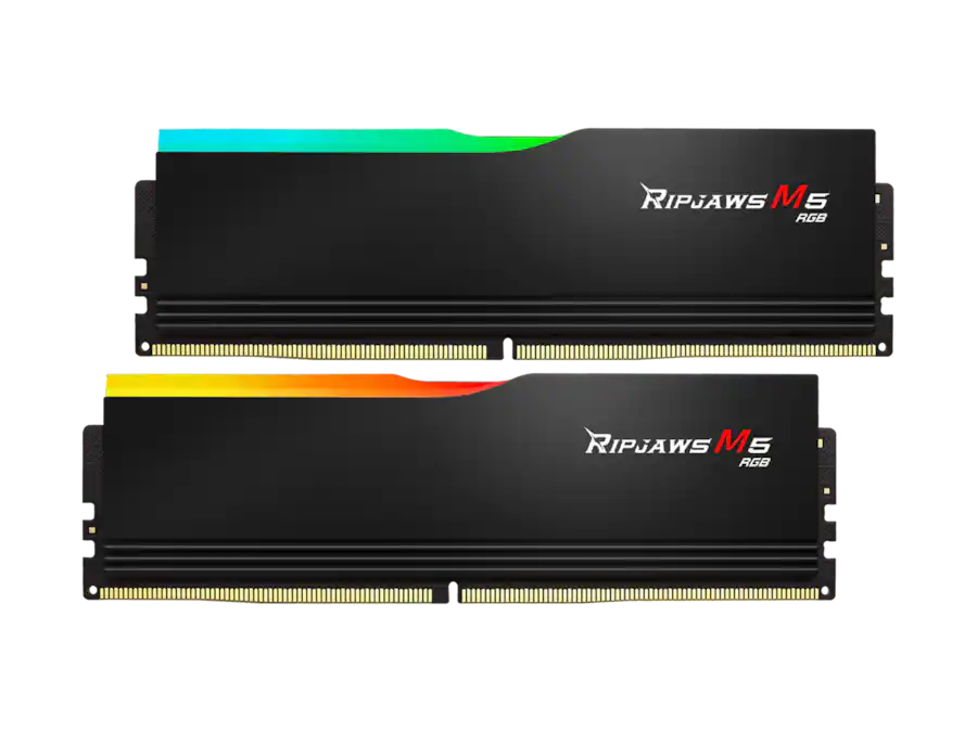 G.SKILL Ripjaws M5 RGB 64GB (2x32GB) DDR5 6000 Desktop Memory Black