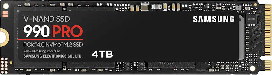 Samsung 990 PRO 4TB PCIe 4.0 NVMe SSD