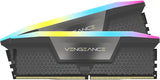 CORSAIR VENGEANCE RGB 64GB (2x32GB) DDR5 6000MHz Desktop Memory Gray 1