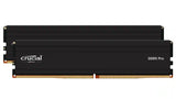 Crucial Pro 64GB (2x32GB) DDR5 5600MHz Desktop Memory Black 1