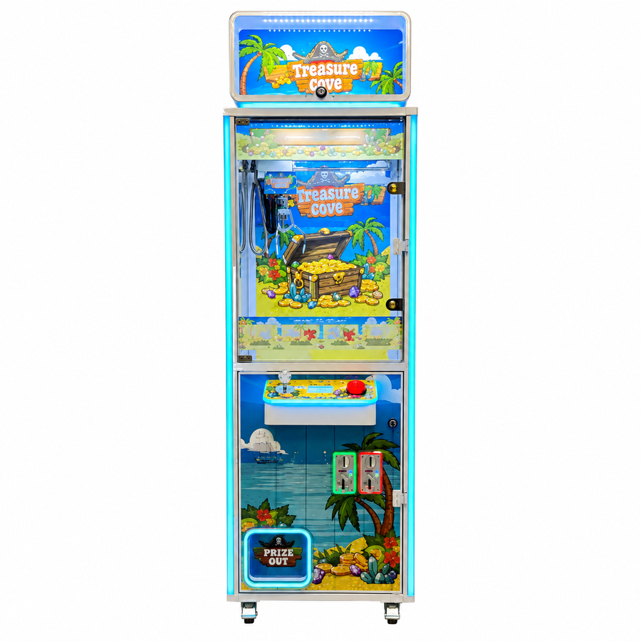 SmartClaw Treasure Cove Mega Treasure 22" Claw Machine