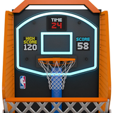 ICE NBA GameTime Pro Basketball Arcade Game Cabinet 6