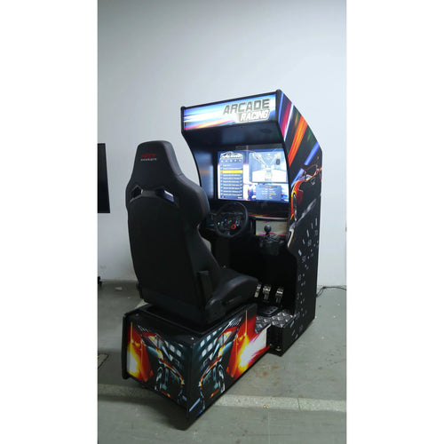32-Inch 4K Car Racing Game Machine Arcade Cabinet