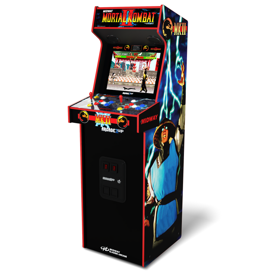 Arcade1Up Mortal Kombat II Deluxe Arcade Game Cabinet