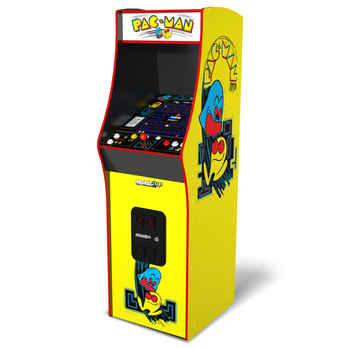 Bandai Namco Pac-Man Deluxe Arcade Game Cabinet