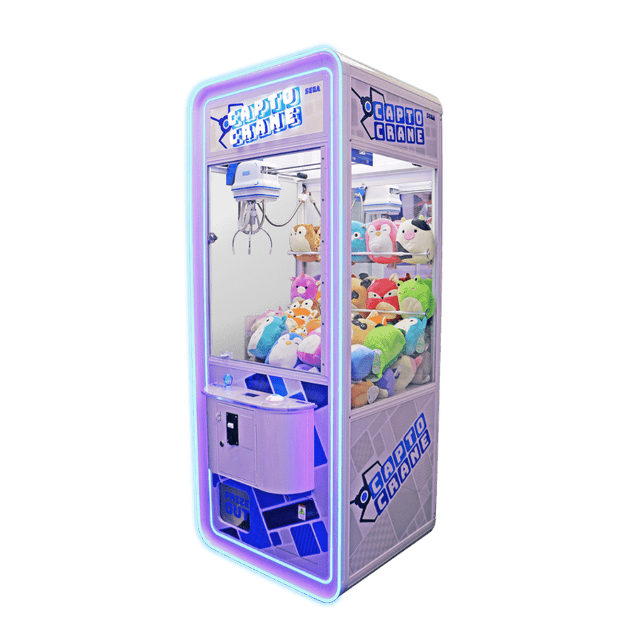 SEGA Capto Crane Arcade Game Cabinet