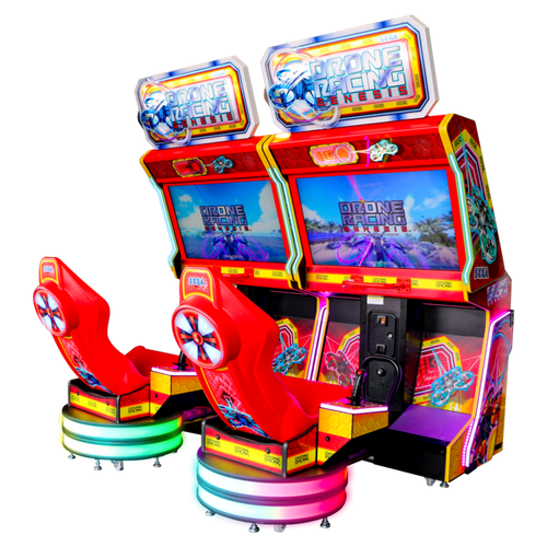 SEGA Drone Racing Genesis Arcade Game Cabinet