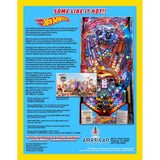American Pinball Hot Wheels Pinball Machine Arcade Cabinet 5