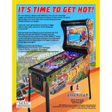 American Pinball Hot Wheels Pinball Machine Arcade Cabinet 6