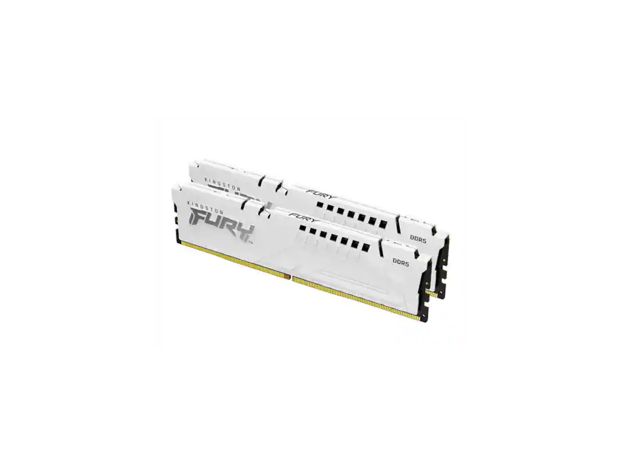 Kingston FURY Beast 64GB DDR5 6400 Desktop Memory White