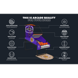 ICE NBA GameTime Pro Basketball Arcade Game Cabinet 5